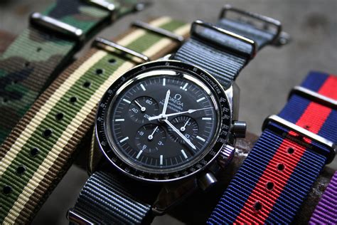 omega speedmaster racing on green nato|omega speedmaster watch bands.